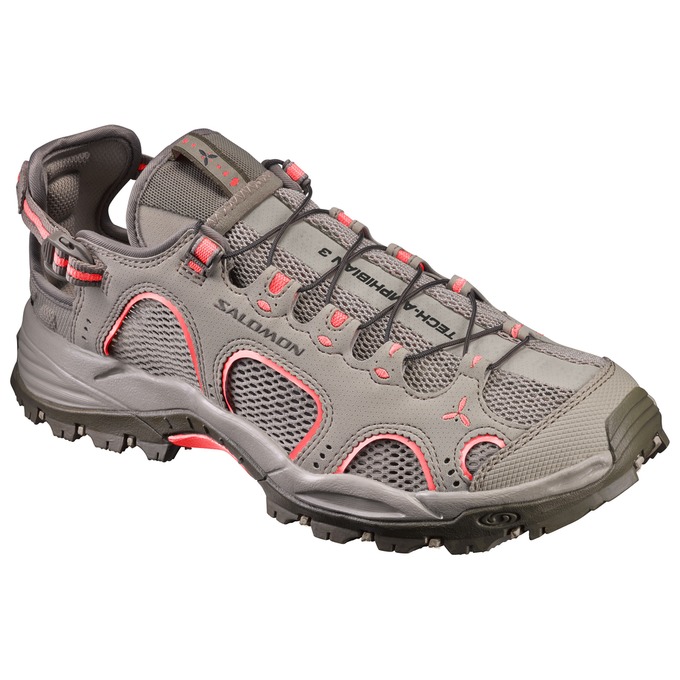 Salomon TECHAMPHIBIAN 3 W Zapato De Agua Mujer - Marrones Claro - Colombia (01627-BNEL)